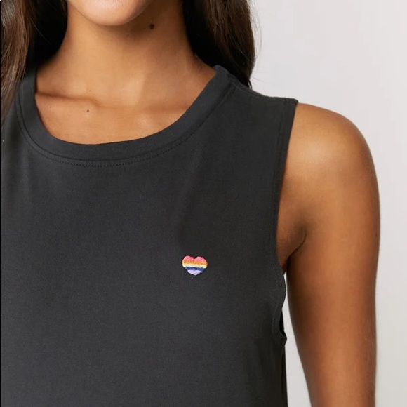 Spiritual Gangster heart crop tank. New with tags! - Picture 1 of 5